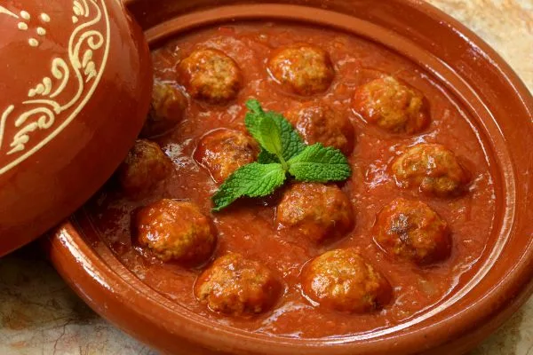 Tajine aux boulettes de viande